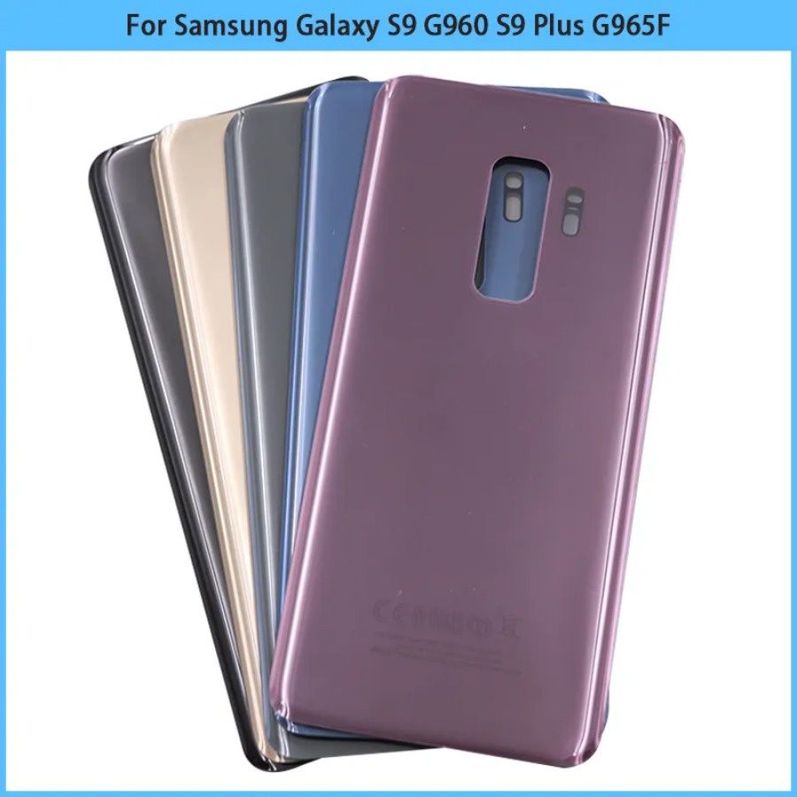 Mới Nắp Lưng Điện Thoại Bằng Kính Thay Thế Chuyên Dụng Cho samsung galaxy s9 g960 / s9 plus g965 sm-g965f