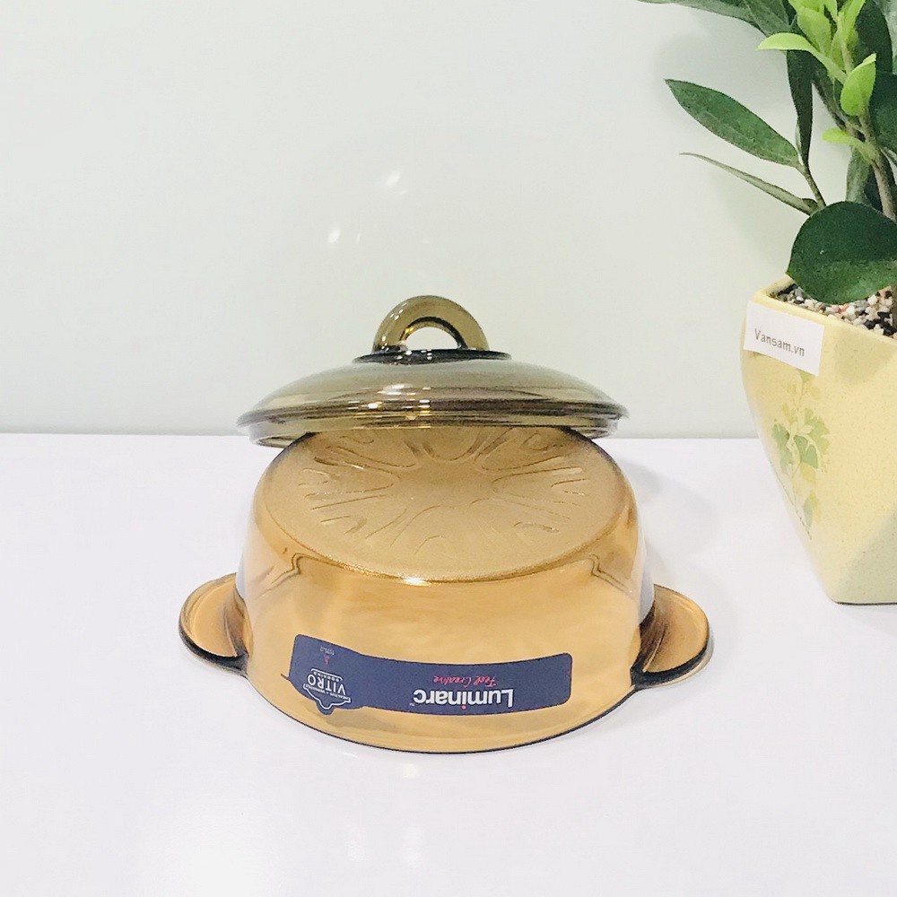 Nồi thủy tinh Luminarc Amberline Vitro Granite 1.5L