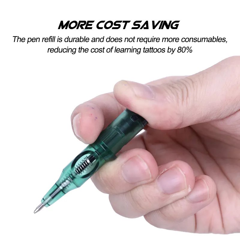 Set 5 / 10 / 20 Bút Bi Mực Xăm Chuyên Dụng