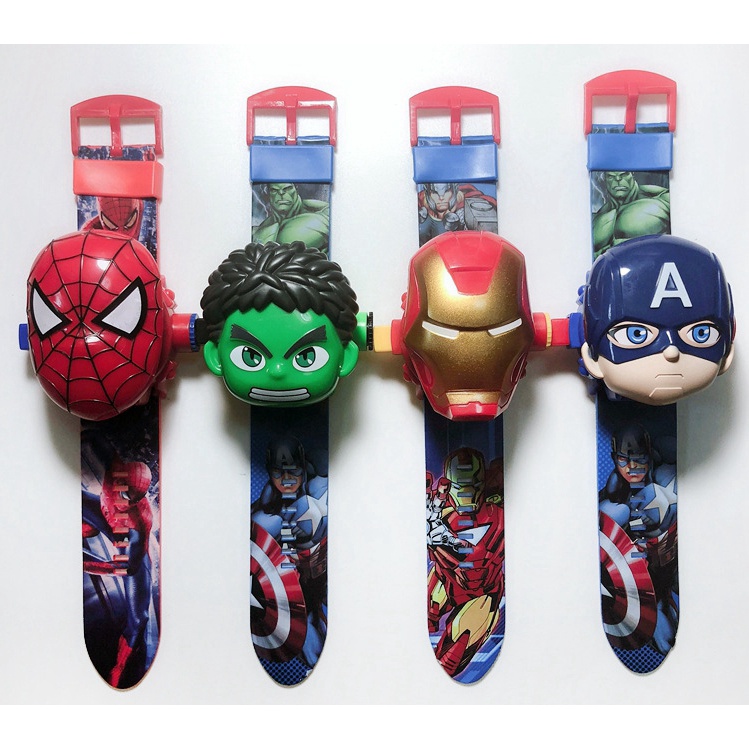 Đồng Hồ Điện Tử Chiếu Hoạt Hình Độc Đáo Cho Bé