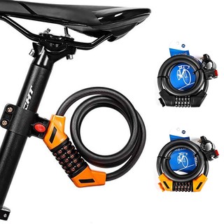 Khóa Xe Đạp Điện Chống Trộm Không Thấm Nước Chống Cắt Năm Chữ Số Bằng Thép