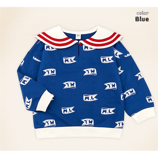 Áo nỉ cổ tàu molli M.L bé trai ecouse16