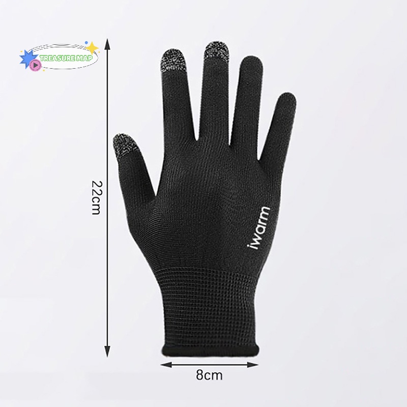 Găng Tay Lái Xe Chống Trượt Dùng Được Màn Hình Cảm Ứng heyuanlong333