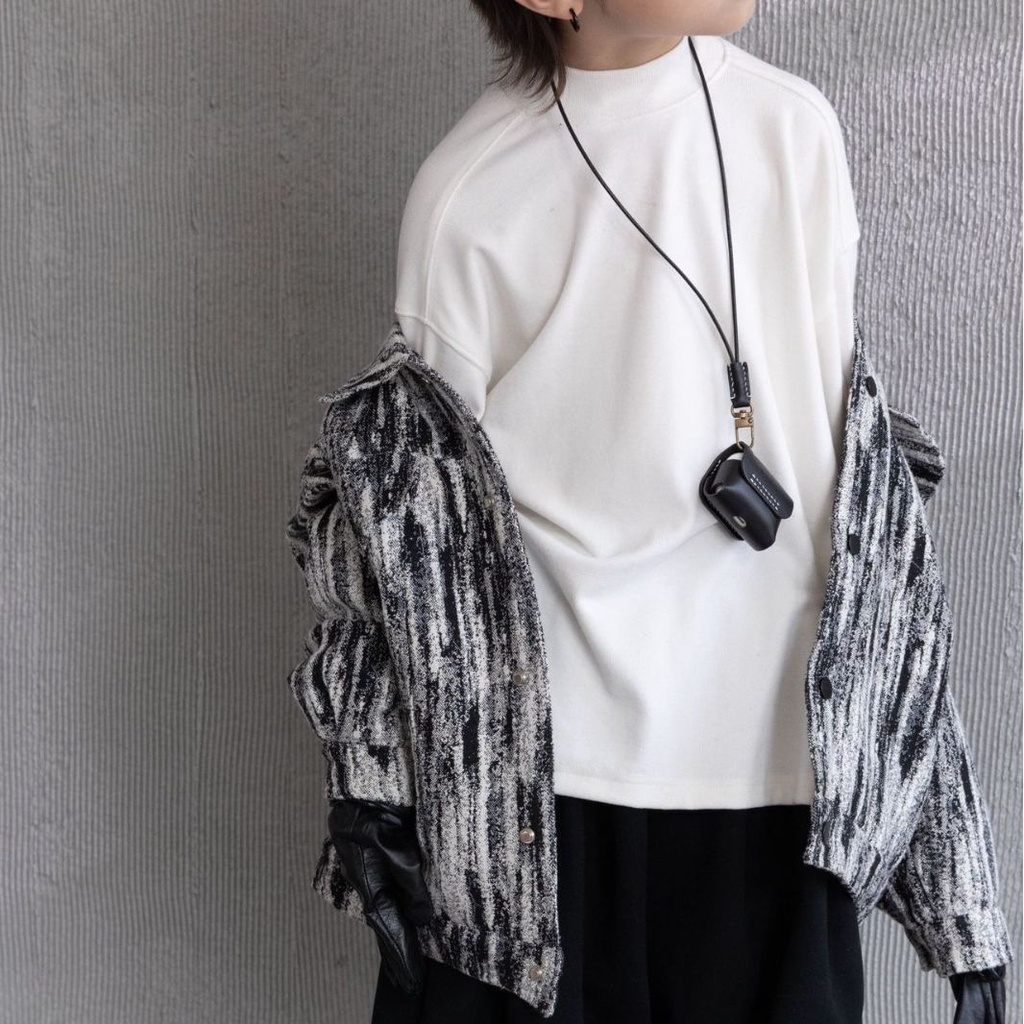 Áo thun dài tay cho bé AB791 size 90-140 cổ 3 phân một màu đơn giản, thời trang trẻ em thu đông 2023