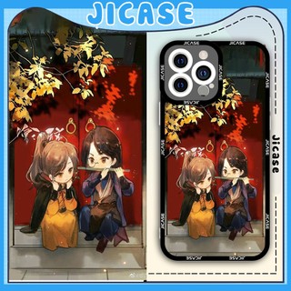 Ốp lưng iphone cạnh vuông Jicase Sát Phá Lang Cố Quân Trường Canh Manhua Boyloves Đam Mỹ Cổ Trang 13SPL07