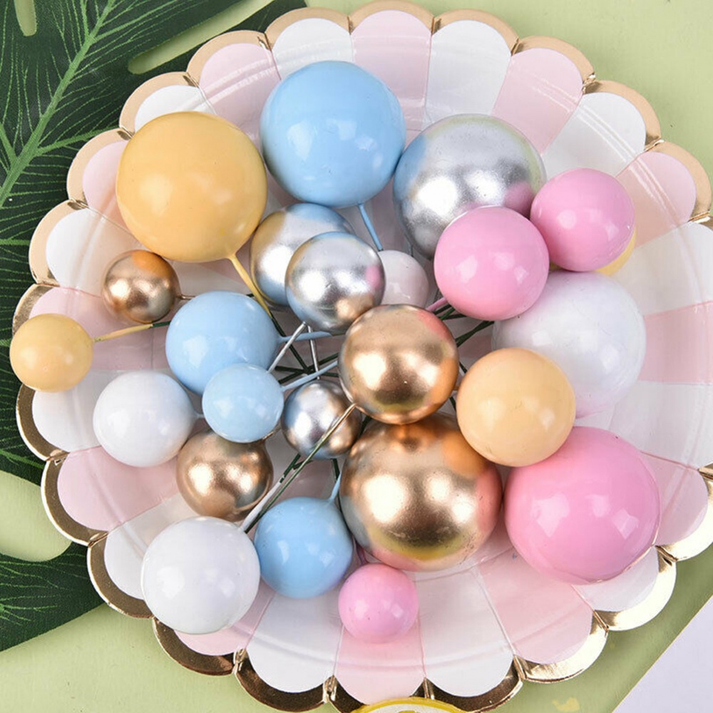 Cake Toppers Wedding Baby Shower Ball Cake Topper Ball Decor Christmas