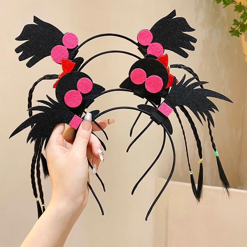 Băng Đô Cài Tóc Đính Nơ Họa Tiết Quả cherry Hoạt Hình Dễ Thương Cho Bé Gái