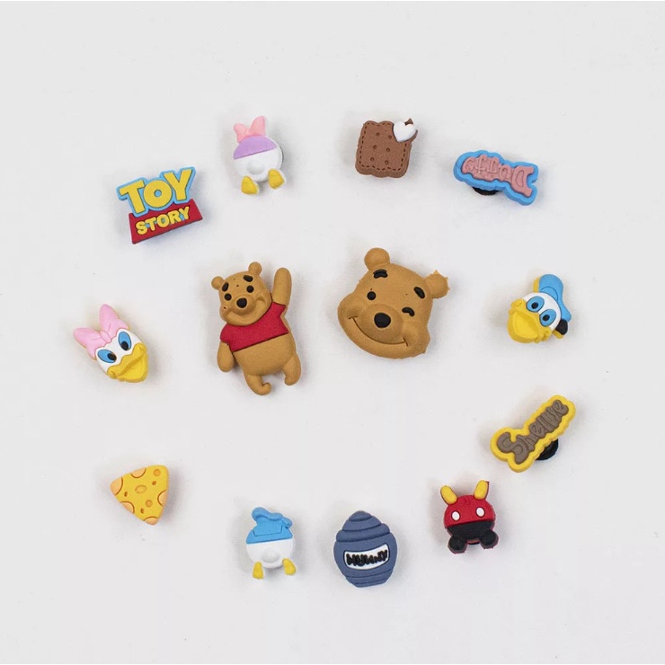 Sticker dép crocs, charm crocs jibbitz DIY có thể tháo rời  dễ thương