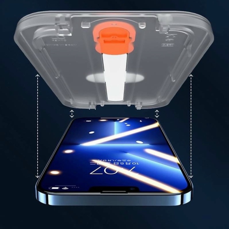 Siêu Kính Cường Lực Wiwu Ivista dành cho Smart Phone 13 Pro Max,  12 Pro Max Super Hardness Glass,  Kèm Khung Trợ Dán