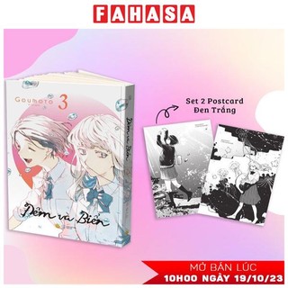 Sách đêm và biển - tập 3 - tặng kèm 2 postcard đen trắng