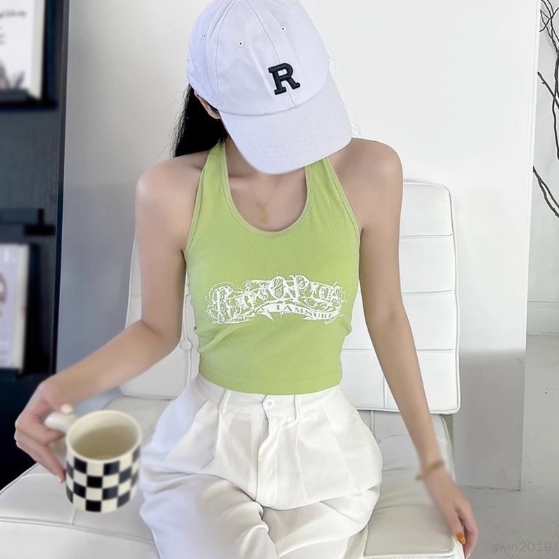 Áo Croptop Sát Nách Thời Trang Mùa Hè Cho Nữ