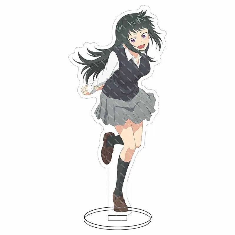 Mô hình Standee Shikimori's Not Just a Cutie anime Shikimori Izumi dxgvf Phụ kiện trang trí để bàn góc học tập