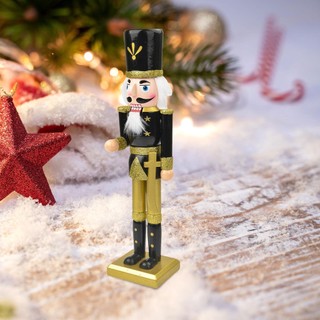 Giáng sinh Nutcracker Gỗ Nutcracker King Solider Figurine Hand
