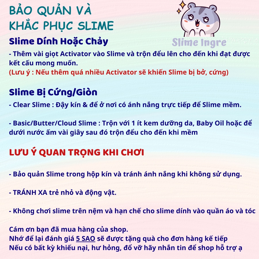 Keo Sữa ATM Nguyên Bịch 1Kg - Tặng 20gram BORAX - Nguyên Liệu Làm Slime và Squishy Handmade