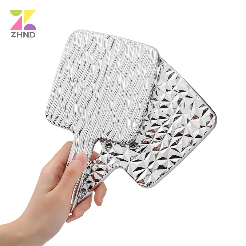 1 Gương Trang Điểm Cầm Tay Hình Vuông zhuzhengde