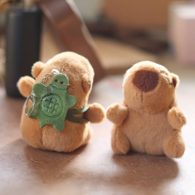 Móc Khóa Hình Rùa Nhồi Bông capybara 1 Dễ Thương Cho Bé