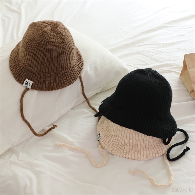 Nón Tai Bèo Dệt Kim Màu Sắc Dễ Thương Xinh Xắn Cho Bé Trai Và Gái