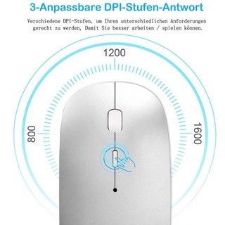 Wireless Mouse for MacBook Air Bluetooth Mouse for MacBook Pro Air Laptop MacBook Mac Windows Bluetooth Mouse for iPad
