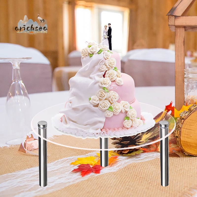 Giá Đỡ Trưng Bày Bánh cupcake Mỹ Phẩm Trang Sức Bằng acrylic Trong Suốt Trưng Bày Tại Nhà