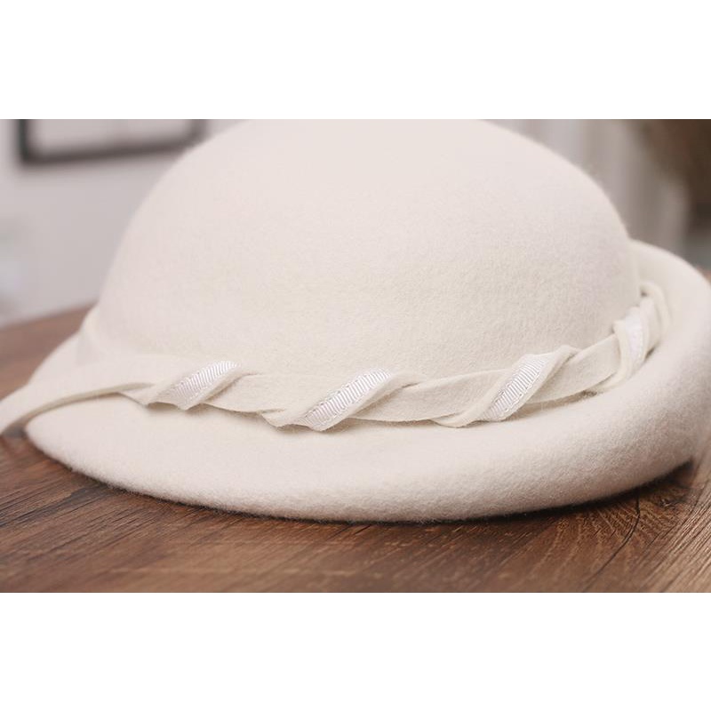 Mũ beret Len Phong Cách Thời Trang retro Nhật Bản