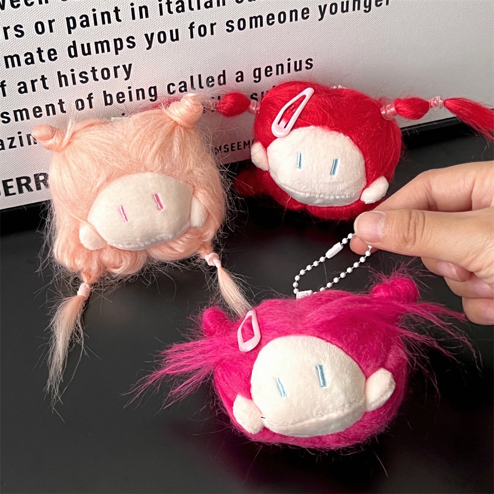 Móc Khóa Hình Thú Nhồi Bông Hoạt Hình Sáng Tạo