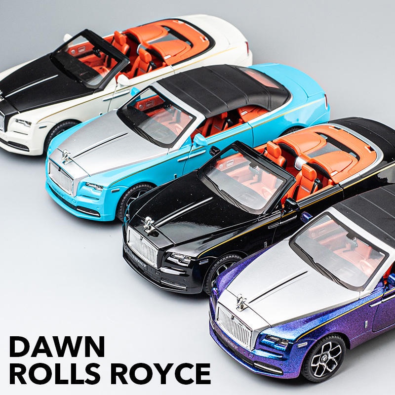 1:24 rolls royce dawn spofec xe hợp kim diecas & xe đồ chơi mô hình ô tô tặng ô tô