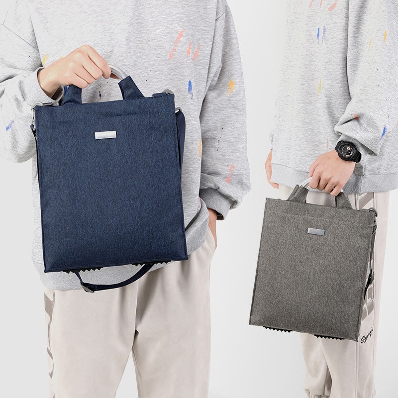 Túi Đeo Chéo nylon Bền Sức Chứa Lớn 15 inch Có Thể Giữ laptop 15 inch Phong Cách Doanh Nhân Cho Nam