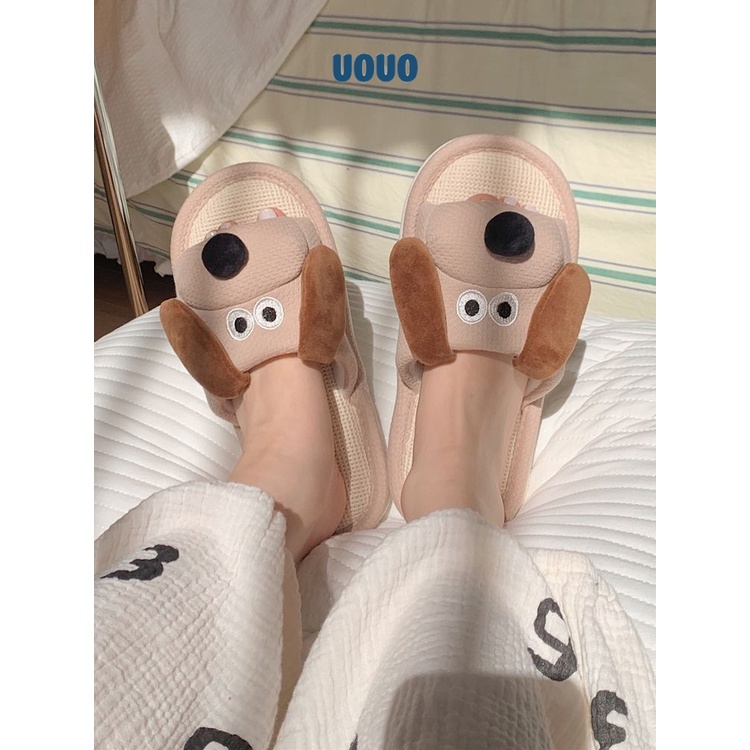 UOUO Dép Thời Trang Đơn Giản Cho Nữ dép bánh mì Chống bám bụi Dễ dàng phối đồ Trẻ trung Chất lượng cao FMR23A0O04 42Z231019