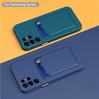 Ốp Điện Thoại TPU Chống Rơi Có Ngăn Đựng Thẻ Cho Samsung Galaxy A20s A30s A50s A31 A71 A04 M31 M51 S20 FE