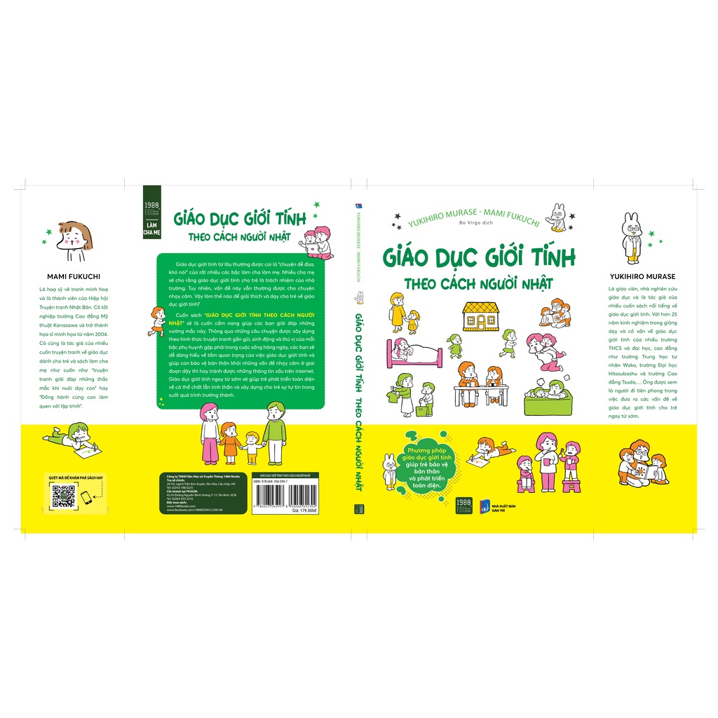 Sách - Giáo dục giới tính theo cách người Nhật - Yukihiro Murase & Mami Fukuchi