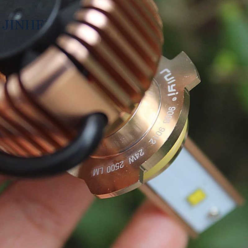 Jinhf Đèn Pha led 12v 9006 / 9012 24w Siêu Sáng Chuyên Dụng Cho Xe Hơi