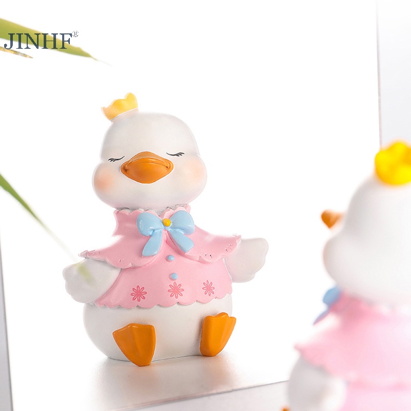 Tượng Vịt Con mini Dễ Thương Để Bàn Trang Trí