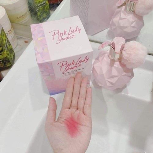 Sữa tắm xông trắng truyền trắng Pink Lady 300ml dưỡng da dưỡng ẩm cho da nhạy cảm | BigBuy360 - bigbuy360.vn