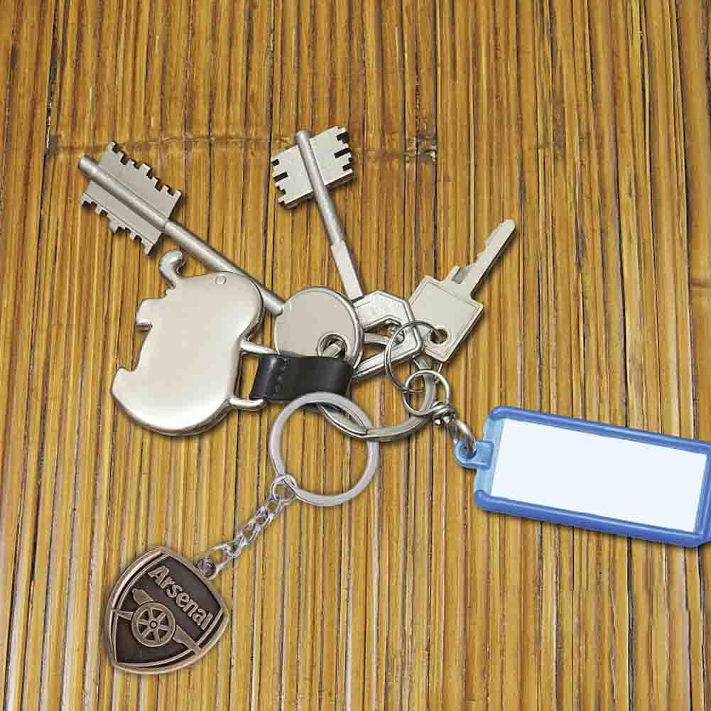 Móc Khóa Kim Loại Hình logo Câu Lạc Bộ Bóng Đá Châu Âu x6l1