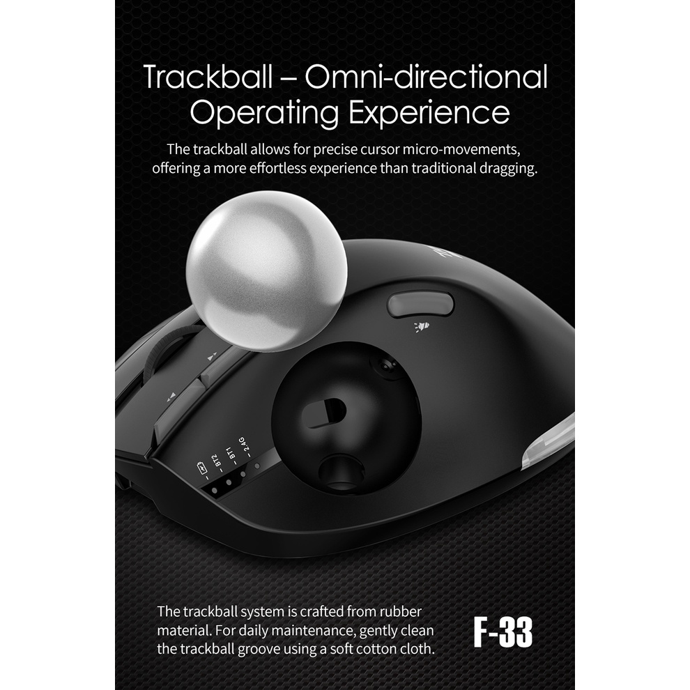 Chuột Không Dây Kết Nối bluetooth Có Bóng Lông Điều Khiển Theo Dõi Chính Xác Và Đường Ray Mịn Màng Cho ipad laptop