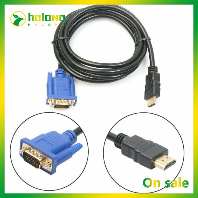 Halo Cáp Chuyển Đổi hdmi Sang vga 1080p Chuyên Dụng