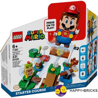 Lego super mario - 71360 - những cuộc phiêu lưu với mario bộ khởi đầu - adventures with mario starter cou