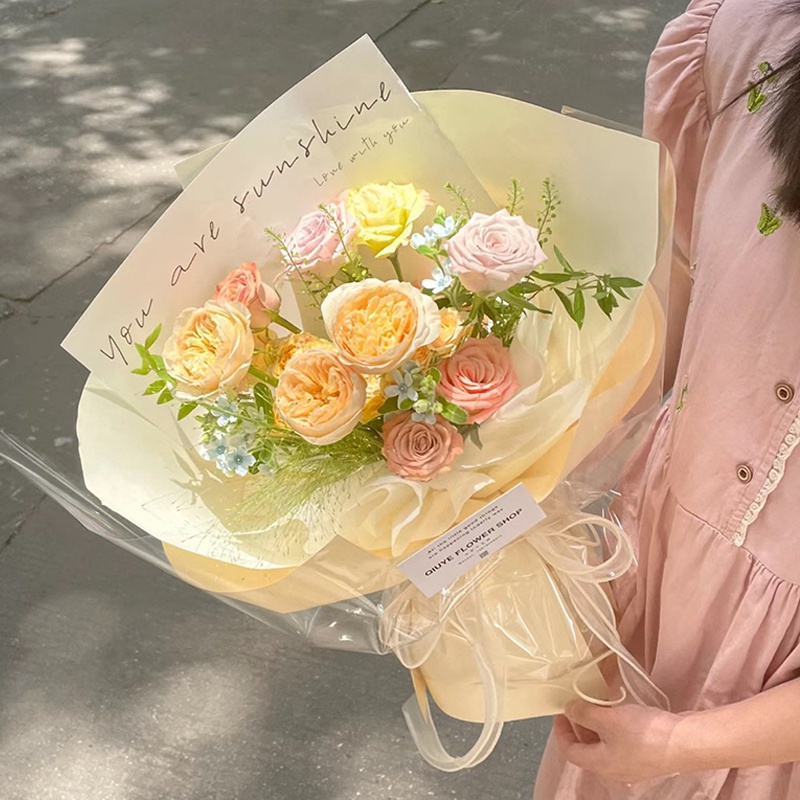 1 Cuộn Giấy Gói Quà Dày Dặn Đơn Giản