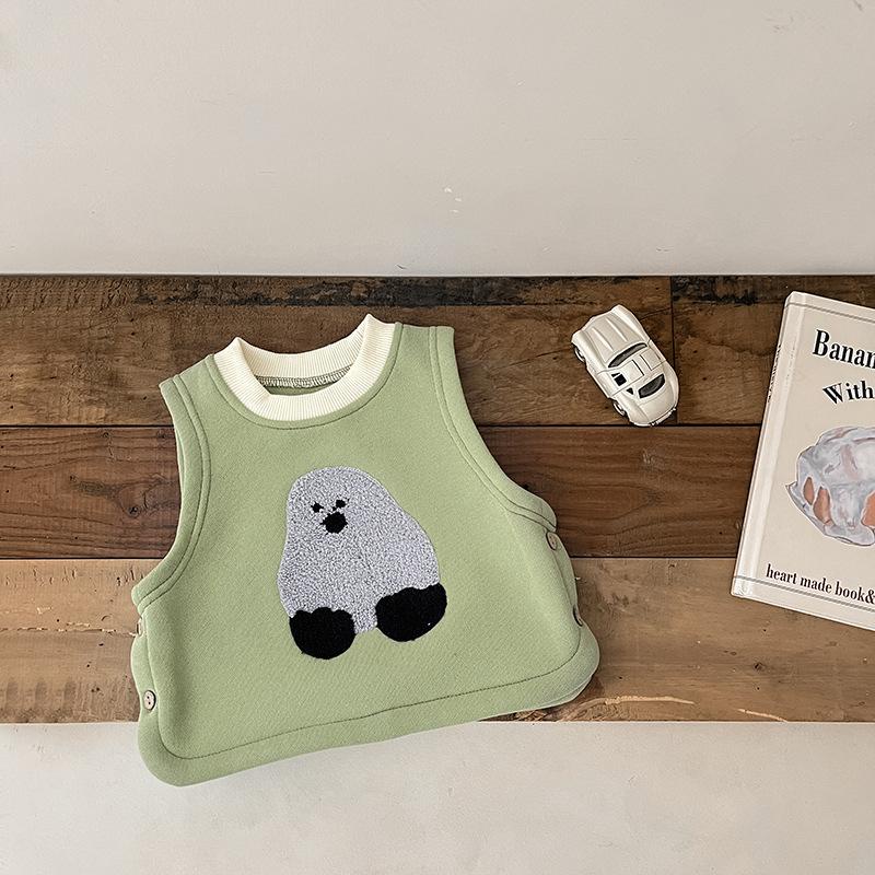 Áo gấu dài tay Babyshop88 cho bé trai bé gái M27.10.23-4