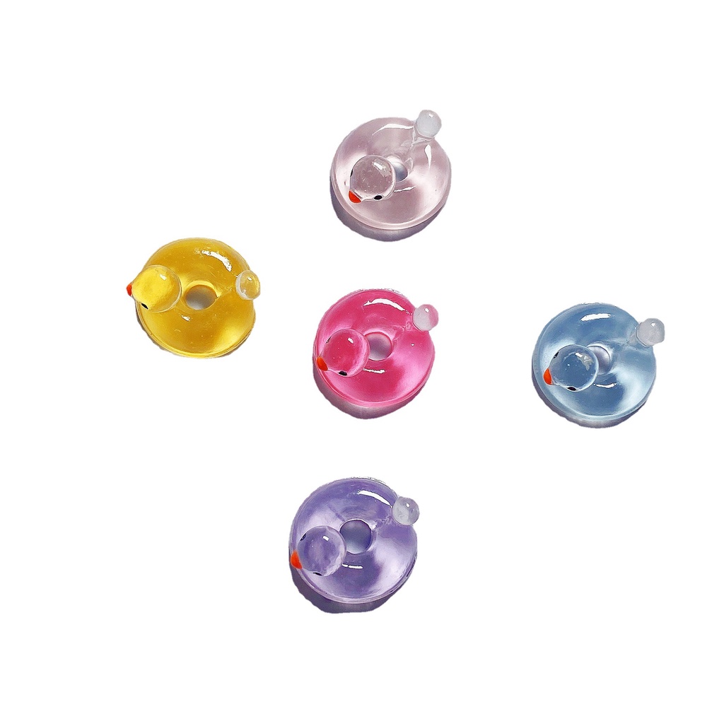 Dễ Thương Phao Bơi Hình Chú Vịt Vàng Đáng Yêu Cho Bé crocs charms