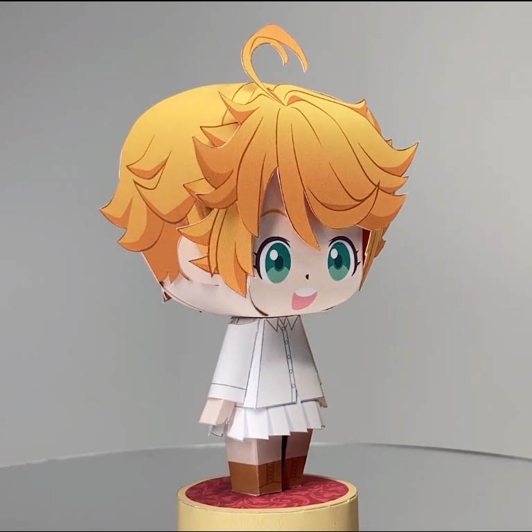 Mô hình giấy anime chibi Emma