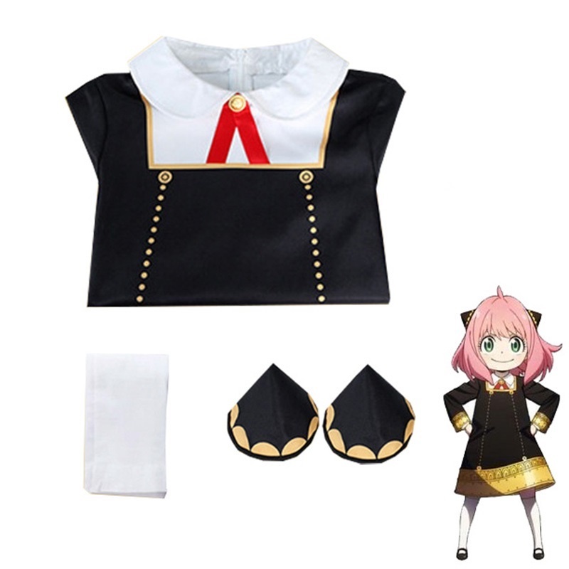 Anya forger Bộ Trang Phục Hóa Trang Nhân Vật Phim Hoạt Hình Gia Đình jp