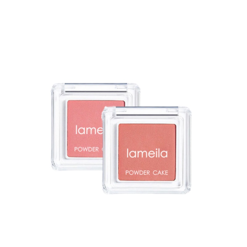 Má hồng 1 ô VUÔNG 3591 Lameila, chất phấn mịn lì, lên màu chuẩn