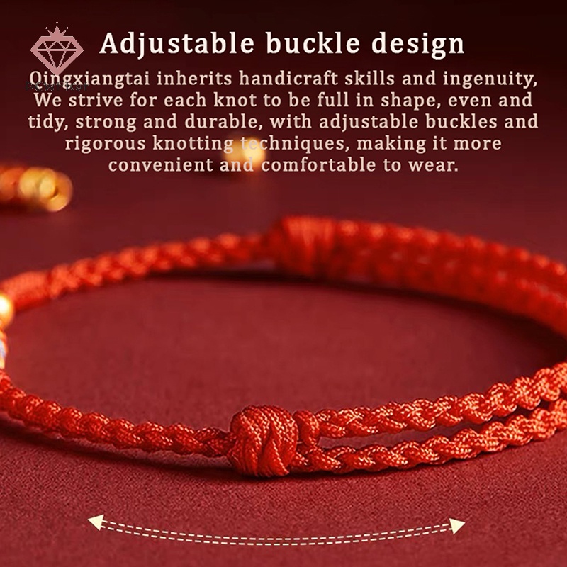 [pcwfkef] Vòng Đeo Tay May Mắn Bện Thủ Công Hình Cá koi Có Thể Điều Chỉnh Kích Thước Thích Hợp Làm Quà Tặng Cho Bạn Thân Bạn Thân Mới | BigBuy360 - bigbuy360.vn