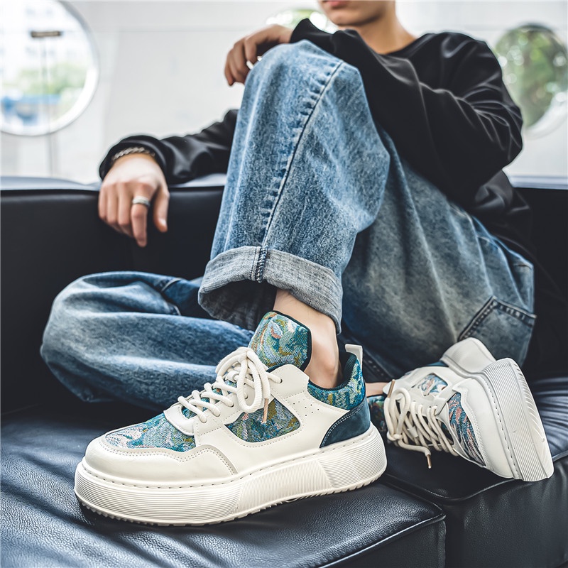 Giày thể thao nam đi học dày lười nam cao cấp giày thoáng khí chất lượng cao giày nam