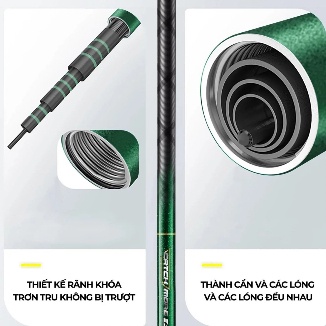 Cần tay Bamboo Chiến Mã