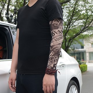 Bao tay giả săm tattoo - găng tay tattoo hình săm - tramo
