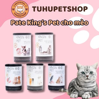 Pate King's Pet By Bảo Anh mix hoa quả dinh dưỡng cho chó mèo - lon 380gr