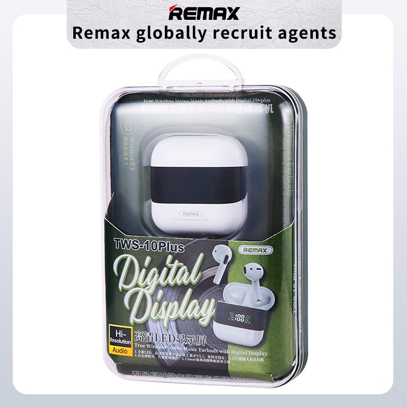 Tai nghe Bluetooth TWS Remax TWS-10 Plus V5.1  - Hãng phân phối