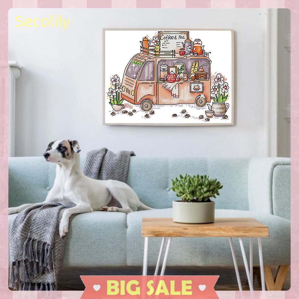 Bộ Tranh Thêu Chữ Thập 14ct Bằng cotton Thân Thiện Với Môi Trường